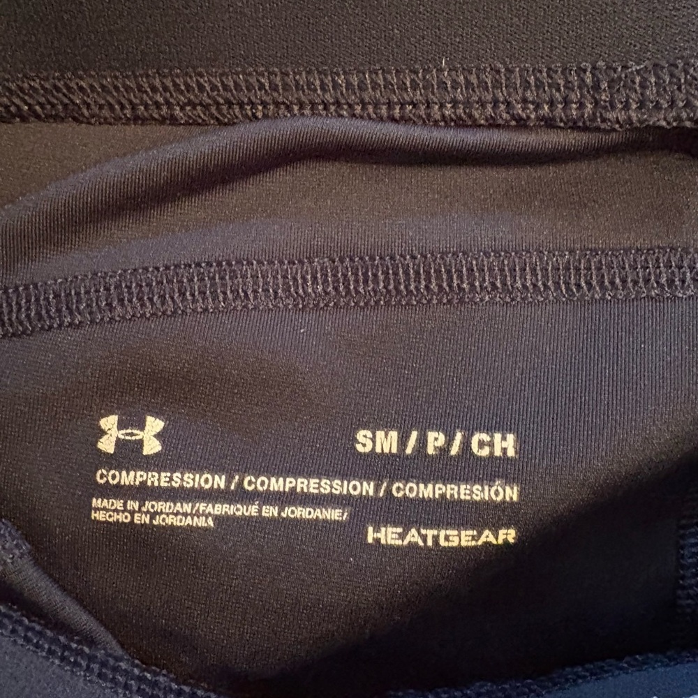 Women’s Under Armour Dark Blue Leggings - Picture 3 of 4